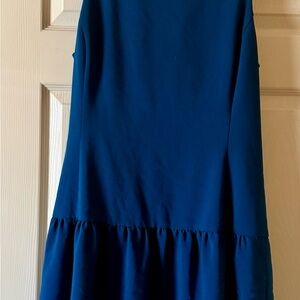 Banana Republic Blue Midi Dress Elegant and Versatile